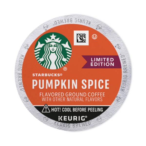 Starbucks Pumpkin Spice Coffee, K-Cups, PK88, 88PK 12412028